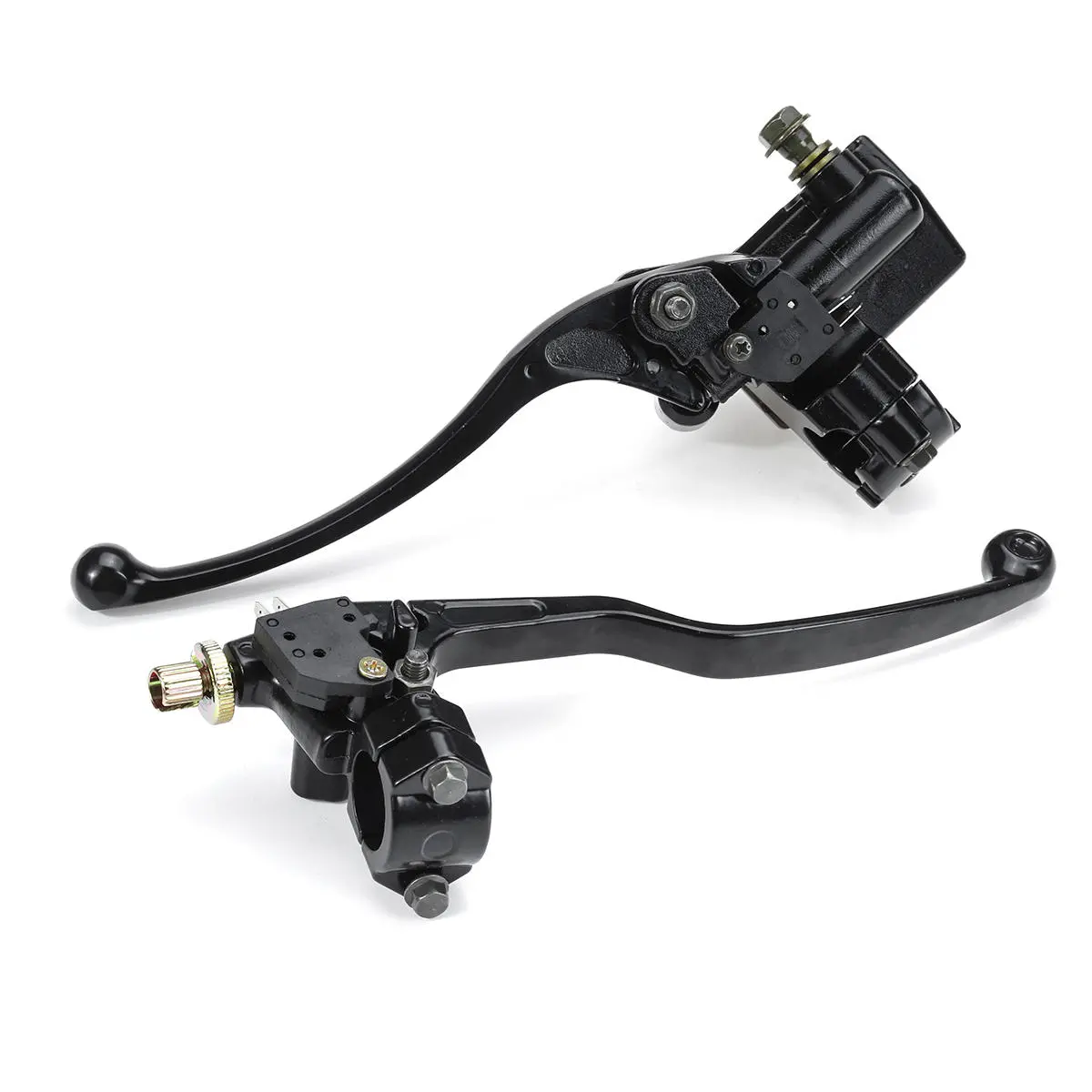 22mm 7/8'' Handlebar Master Cylinder Hydraulic Brake Control +Clutch Lever Front — view 5