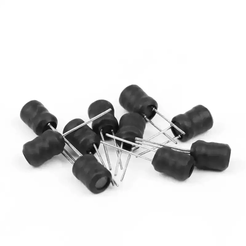 240Pcs 24 Types /Box DIP Power Inductor Assorted Kit 24Values x 10Pcs Inductance 6x8mm 2.2uH-100mH Pin 3mm — view 2