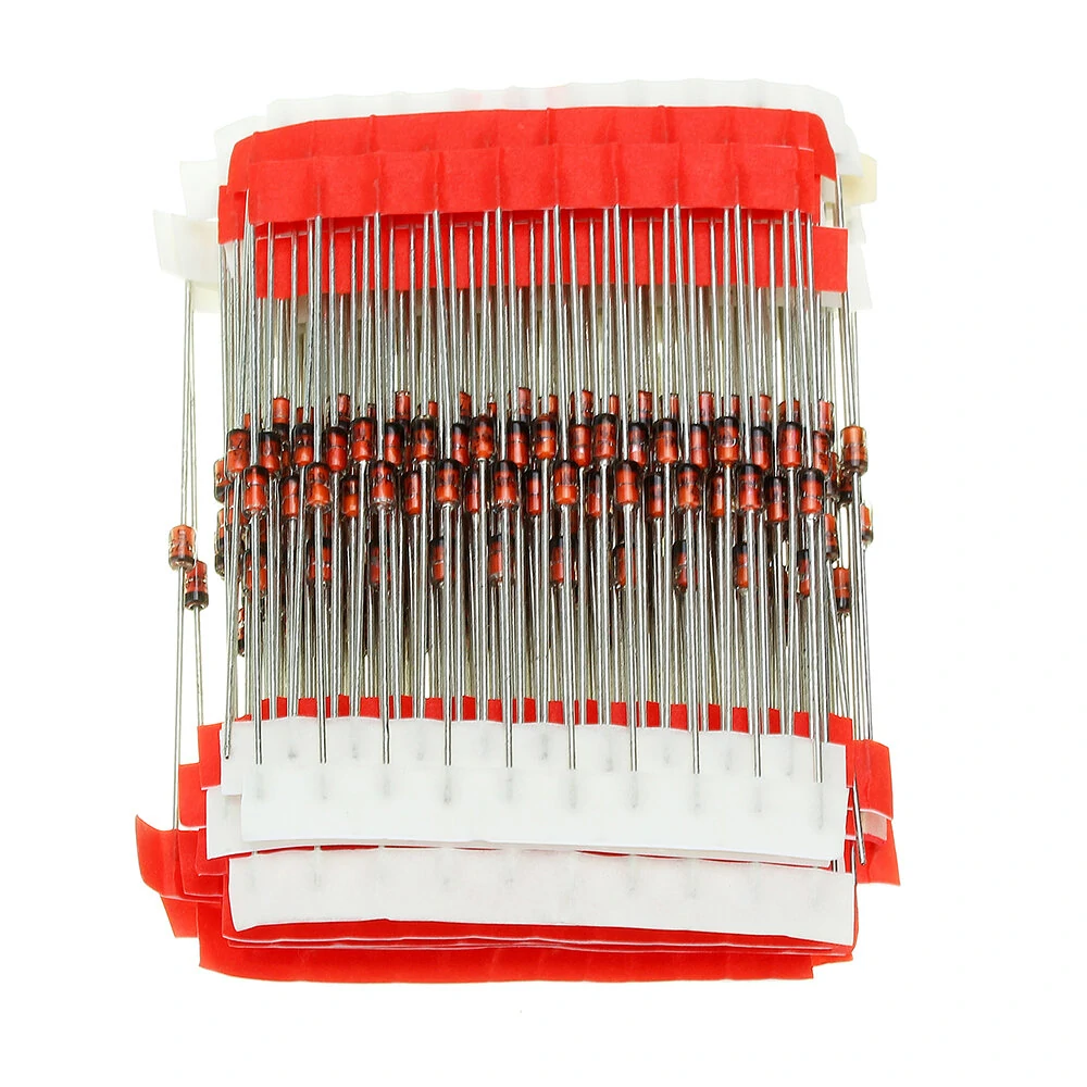 250 Pcs 25 Values 1W Zener Diode Assorted Kit 3V To 33V Assortment Kit — view 11