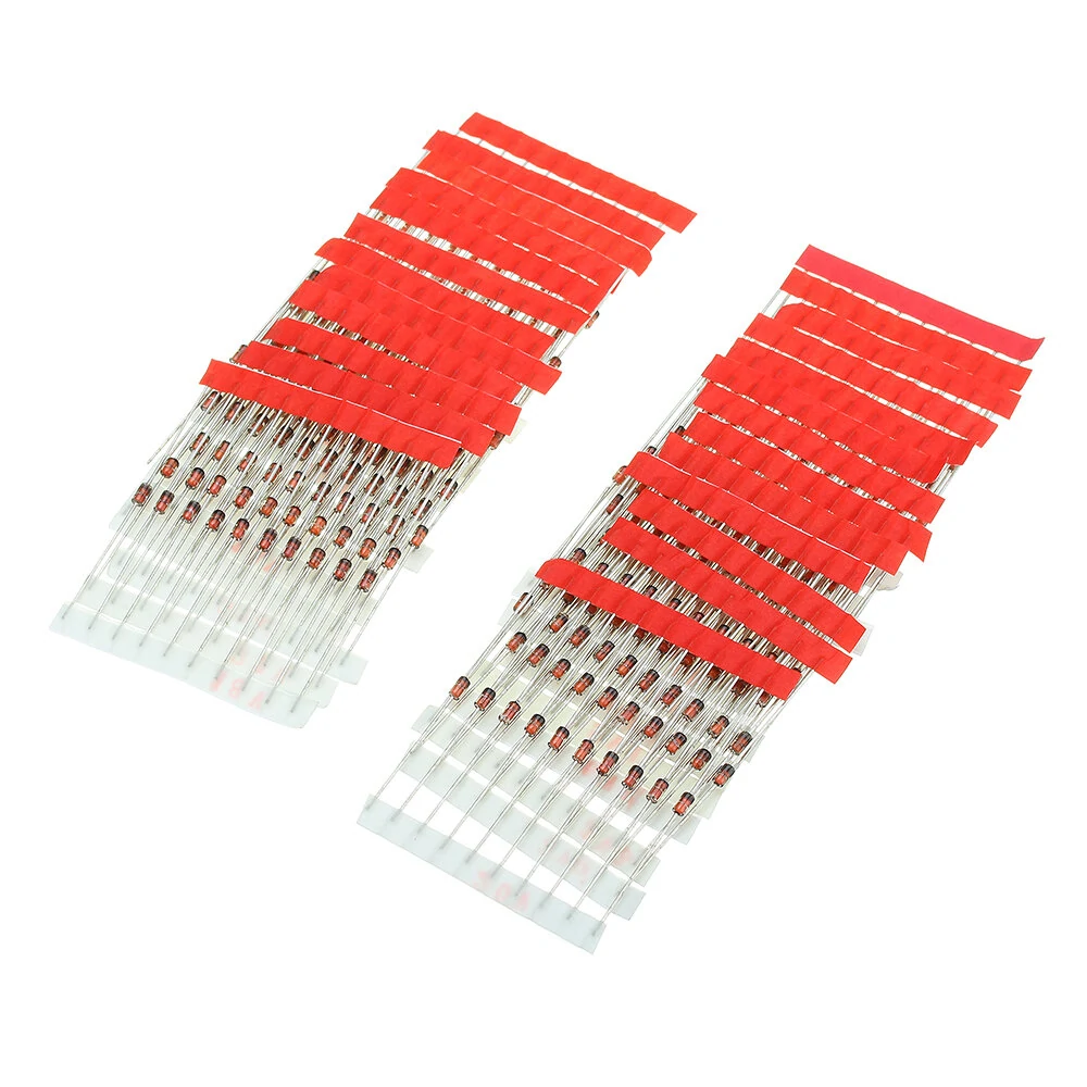 250 Pcs 25 Values 1W Zener Diode Assorted Kit 3V To 33V Assortment Kit — view 3