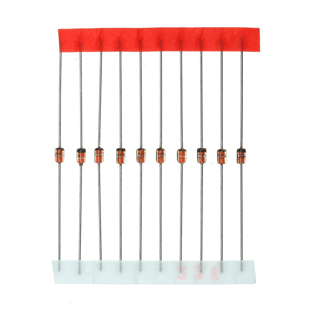 250 Pcs 25 Values 1W Zener Diode Assorted Kit 3V To 33V Assortment Kit — view 8