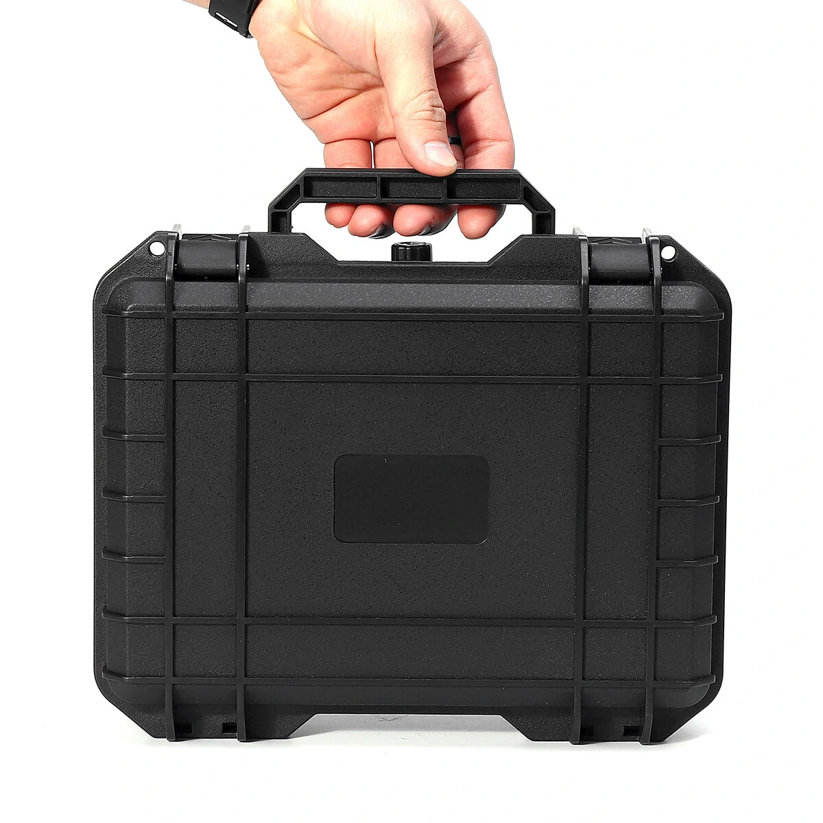 250*200*74mm Waterproof Hand Carry Tool Case Bag Storage Box Camera Photography w/ Sponge — view 4