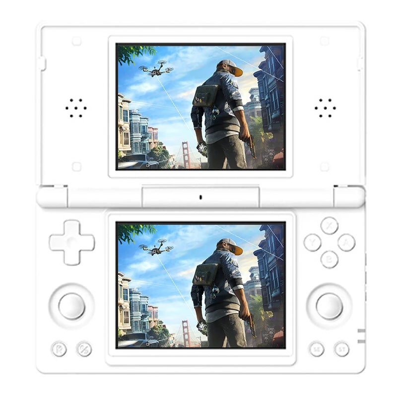 [256G] Anbernic RG DS Handheld Game Console 9000+ Games Dual Screen Android 14.0 4-Inch IPS Touchscreen 4000mAh Battery Multiplayer Retro Game Console Built-in Dual HiFi Stereo Speakers Six-axis Gyro Function