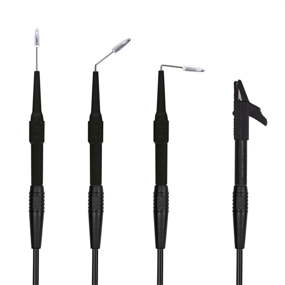 25PCS Universal Multimeter Probe with Steel Needle and 4mm Banana Plug Piercing Needle Connection Alligator Clip For Accurate Readings and Versatile Testing Use — view 3