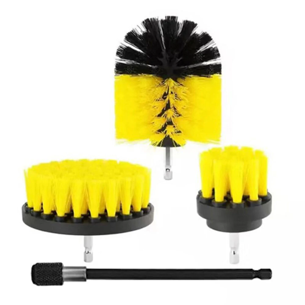 25PC/SET Electric Drill Brushes Brush Attachable for Cleaning Pool Tile Flooring Brick Ceramic Marble Grout Bathroom Car — view 5