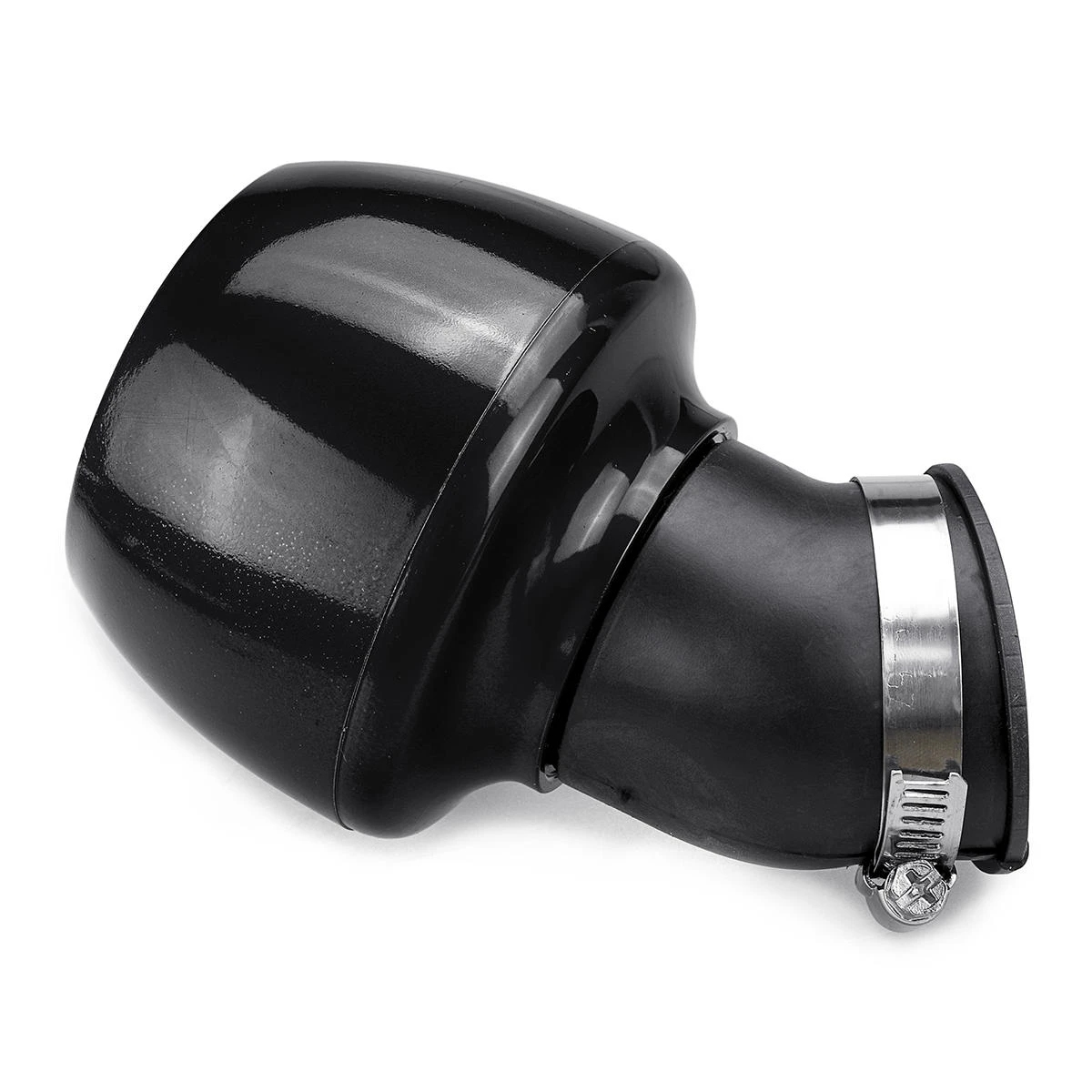 28-48mm 45° Angled Neck Motorcycle Air Intake Filter Universal — view 10