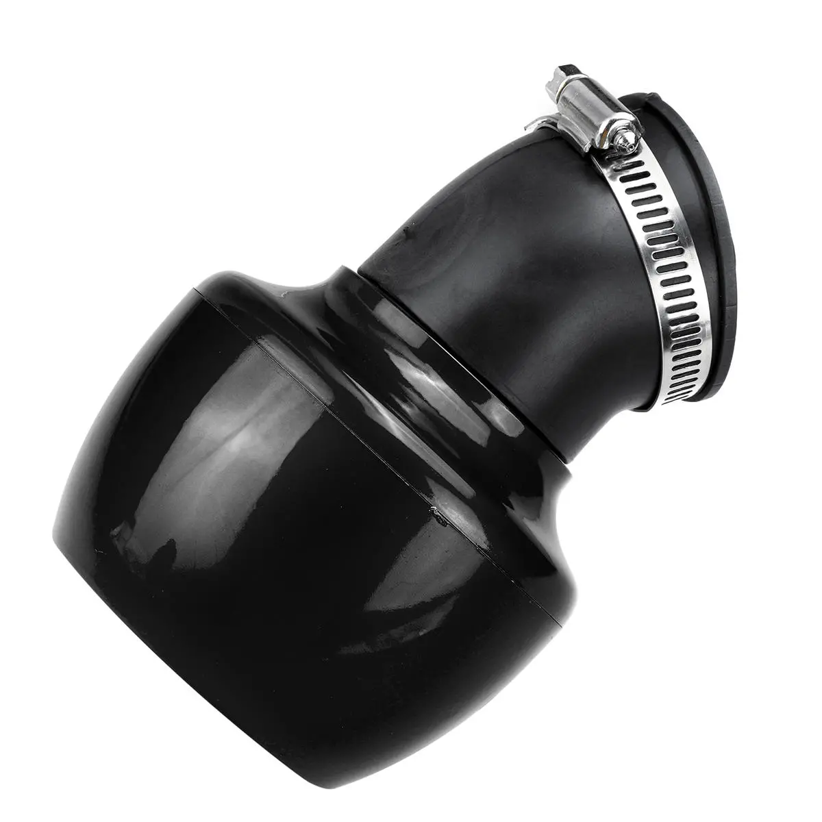 28-48mm 45° Angled Neck Motorcycle Air Intake Filter Universal — view 7