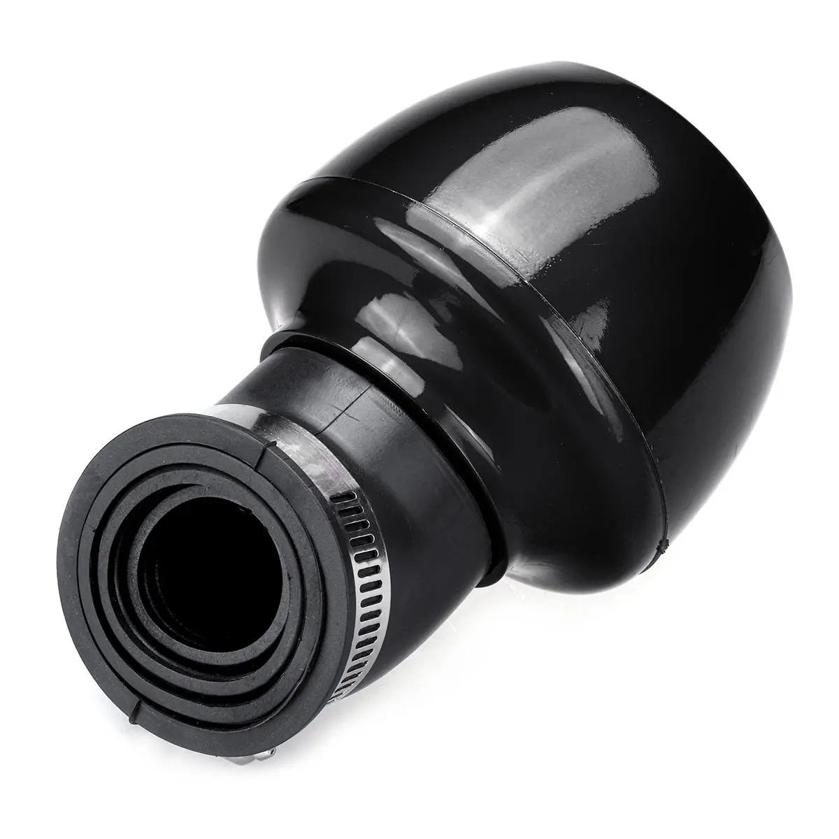 28-48mm 45° Angled Neck Motorcycle Air Intake Filter Universal — view 8