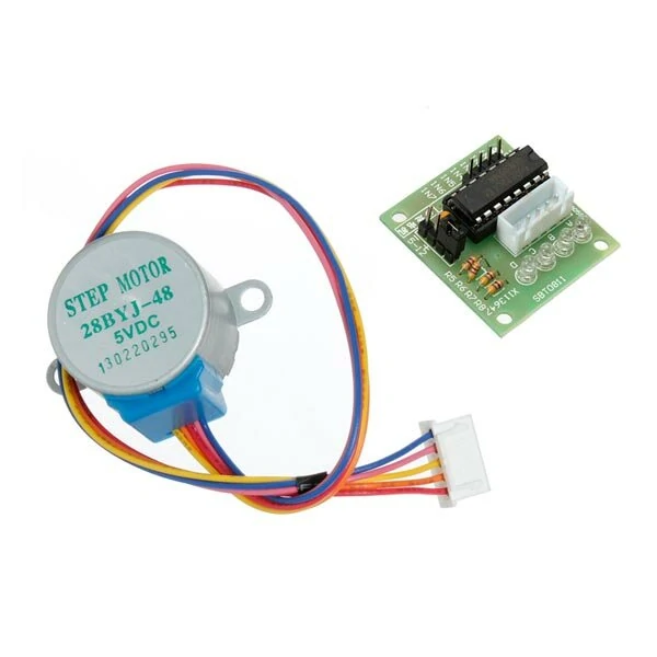 28YBJ-48 DC 5V 4 Phase 5 Wire Stepper Motor with ULN2003 Driver Board — view 2