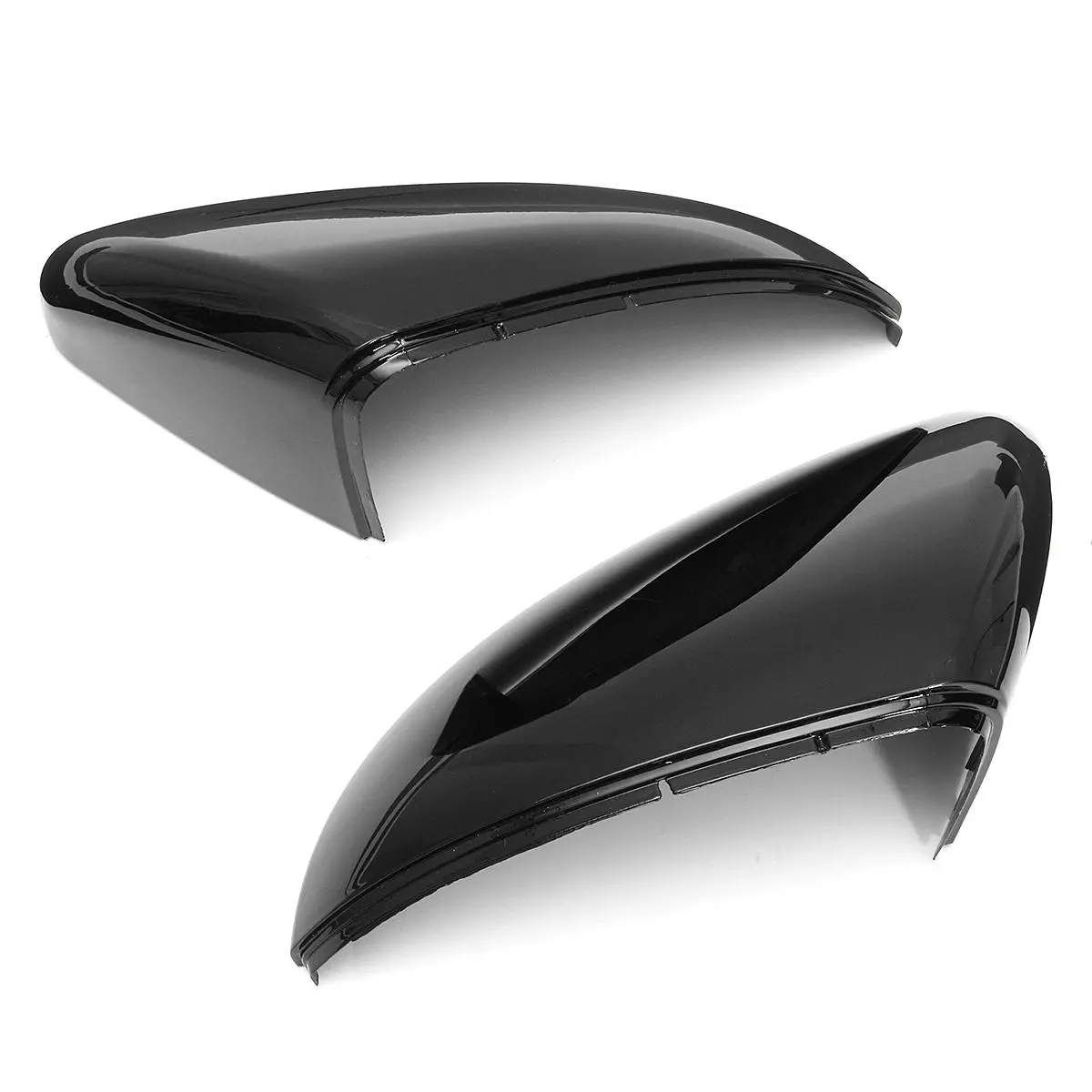 2pcs 1 Pair Front Wing Mirror Cover Wing Case Rearview Mirror Case Cover For VW