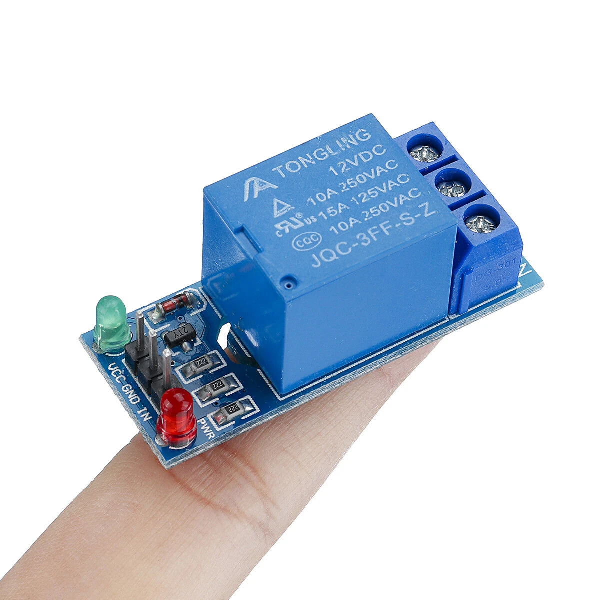 2Pcs 12V 1CH Channel Relay Module With Optocoupler For PIC AVR DSP ARM — view 3