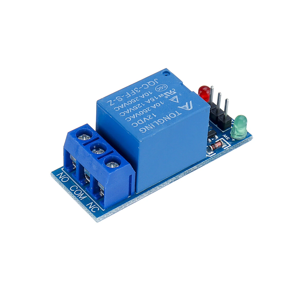 2Pcs 12V 1CH Channel Relay Module With Optocoupler For PIC AVR DSP ARM — view 4