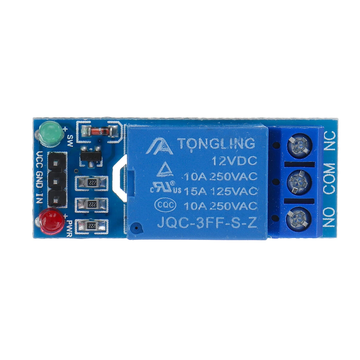 2Pcs 12V 1CH Channel Relay Module With Optocoupler For PIC AVR DSP ARM — view 6