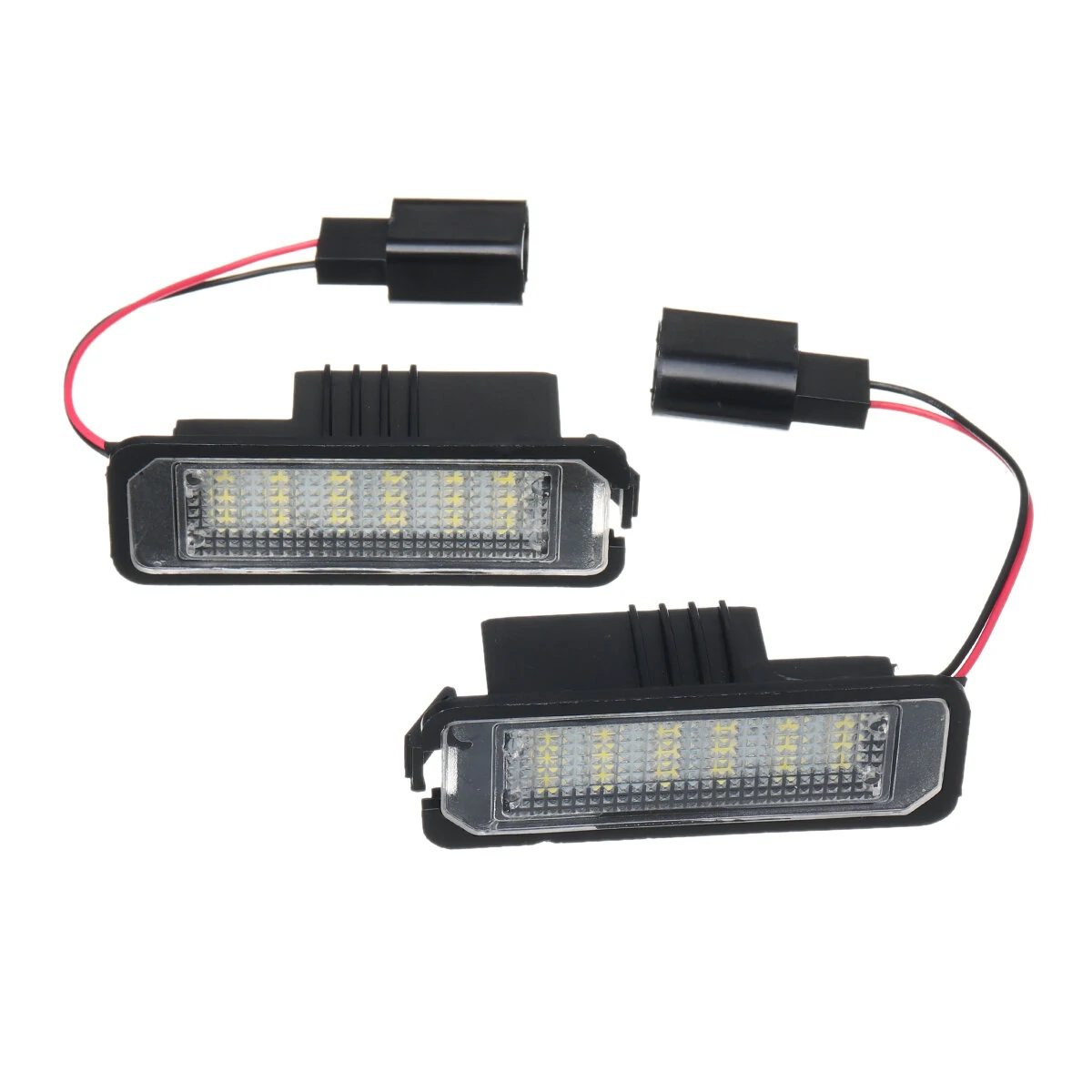 2PCS 18 LED License Number Plate Car Lights For VW Golf MK4 MK5 MK6 Passat Lupo Polo 9N — Pricio