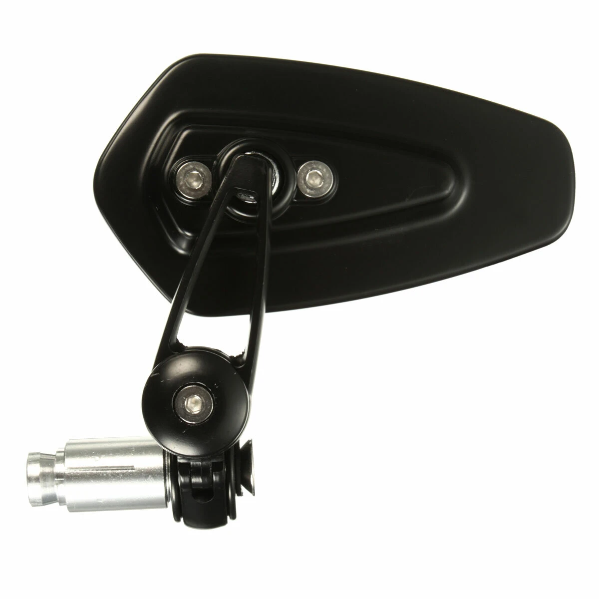 2Pcs 7/8 Inch 22mm Motorcycle Handle Bar End Rearview Side Mirrors Aluminum Universal — view 5