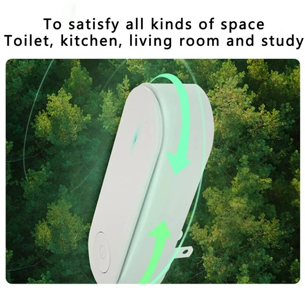 2Pcs Anion Air Purifier Negative Ion Generator 5 Million Ion Output Energy Efficient Design Various Colors  EU Plug Suitable for Bedrooms Living Rooms and Offices — view 5