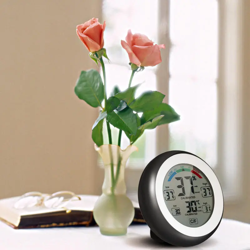2pcs DANIU Multifunctional Digital Thermometer Hygrometer Temperature Humidity M — view 4