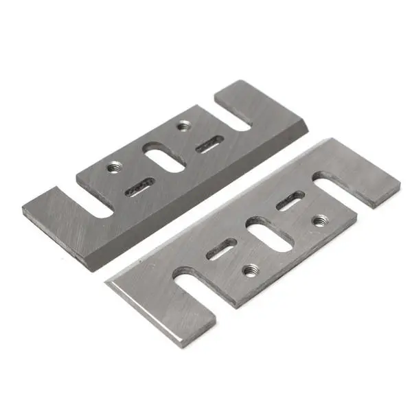 2pcs Electric Planer Blades Reversible High Speed Steel Planer Blades For Electric Power Tool — view 2