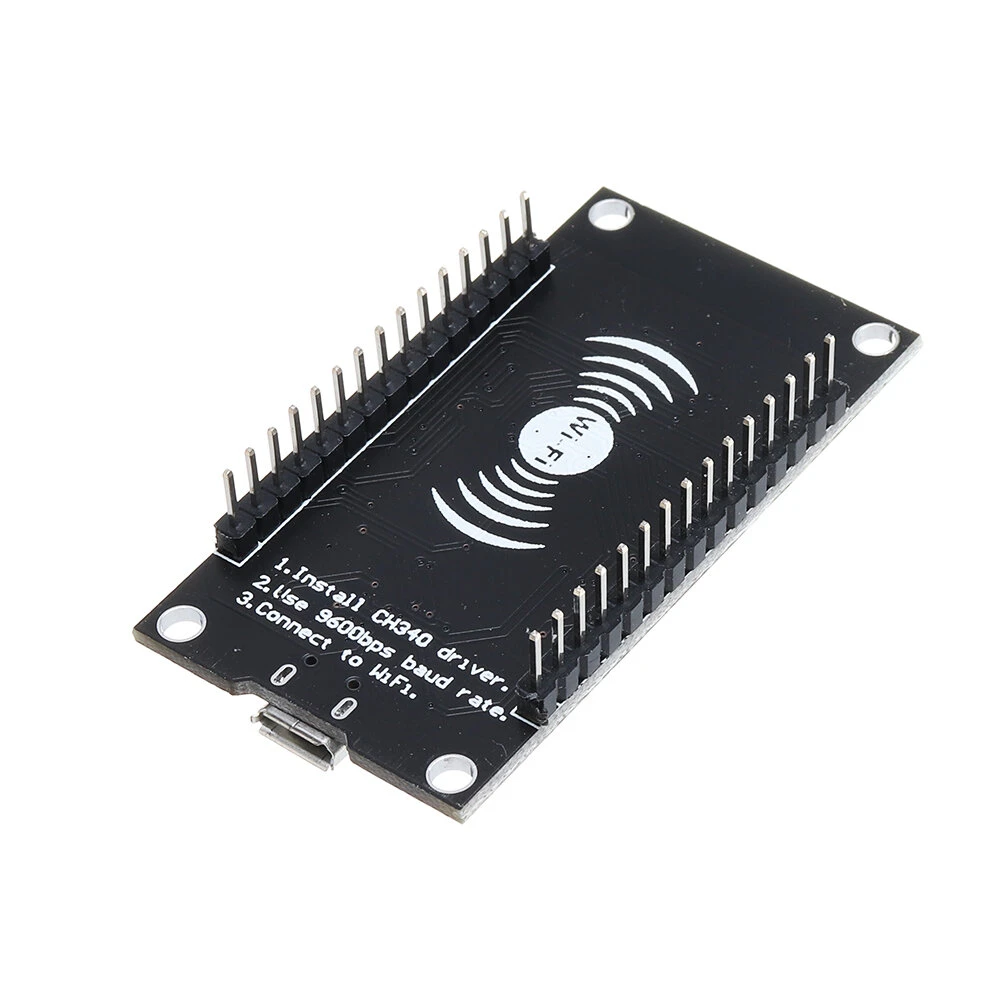 2Pcs Geekcreit® Wireless NodeMcu Lua CH340G V3 Based ESP8266 WIFI Internet of T — view 2