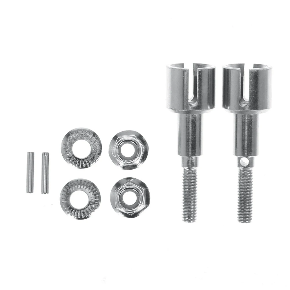 2PCS HBX 2996A 2996 FC610 1/10 RC Car Parts Metal Rear Wheel Cup T2113 Vehicles Models Accessories — view 2
