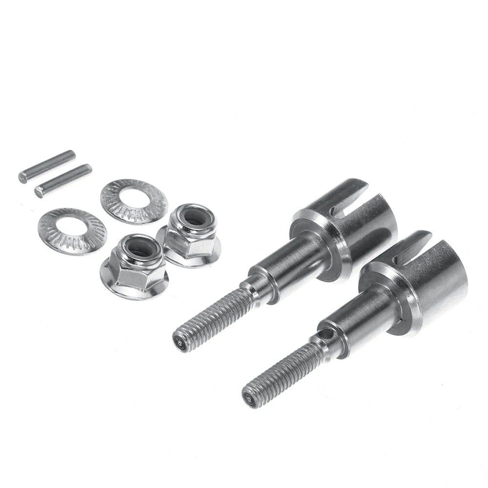 2PCS HBX 2996A 2996 FC610 1/10 RC Car Parts Metal Rear Wheel Cup T2113 Vehicles Models Accessories — view 3