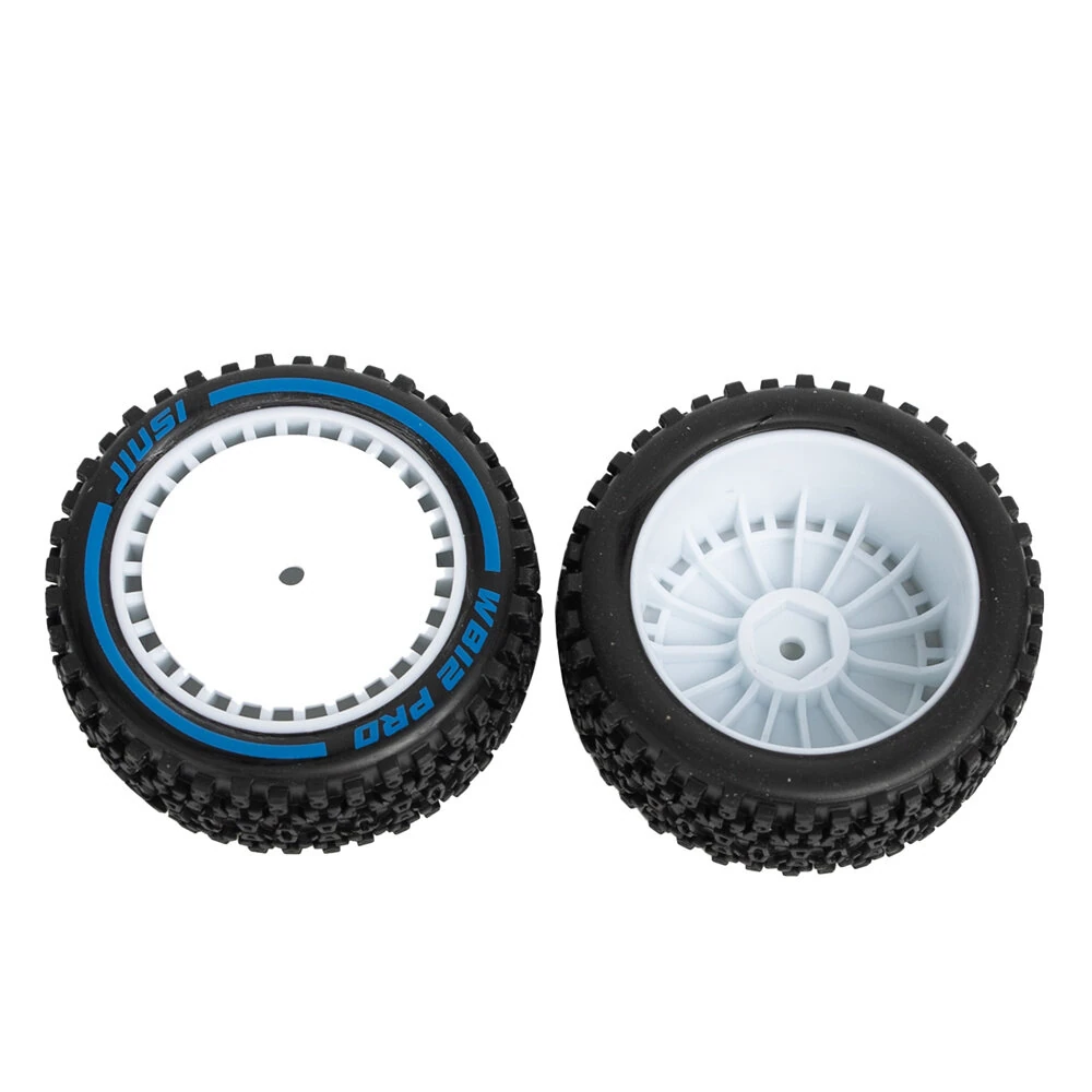 2PCS JIUSI WB12 PRO 1/12 RC Car Parts Front Rear Tires Wheel Rims Pre-Glued Vehicles Models Spare Accessories RC14109 RC14112 — view 4