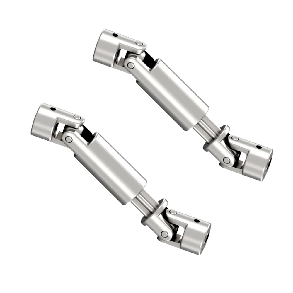 2PCS JXC LR1801 1/18 Rock Crawler RC Car Upgraded Parts Alloy Drive Shaft Off-Road Truck Vehicles Models Spare Replacement Accessories — view 2