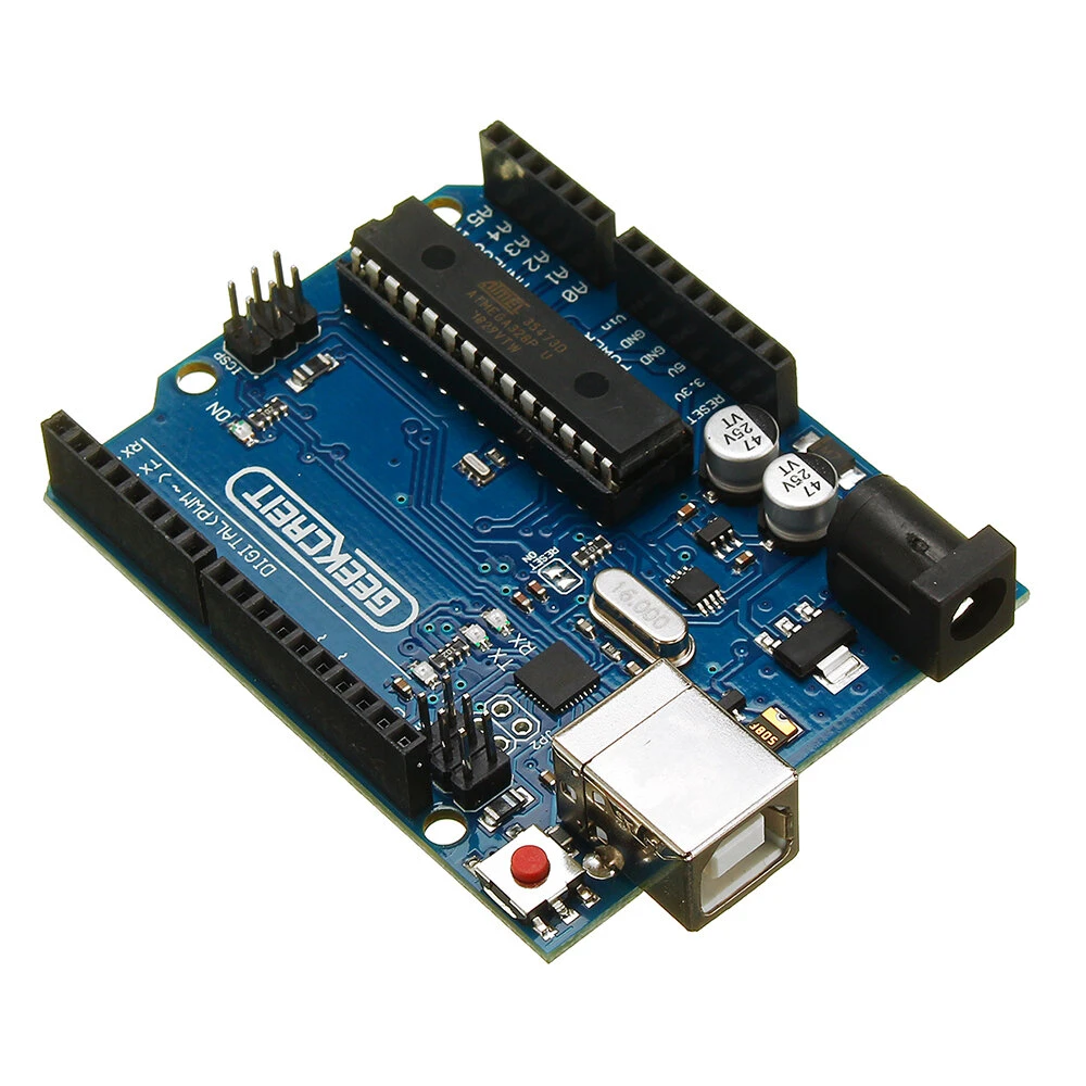 2pcs UNO R3 ATmega16U2 AVR USB Development Main Board Geekcreit for Arduino - pr — view 5