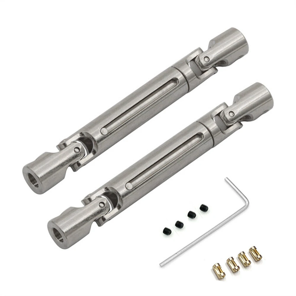 2PCS Upgraded Metal Front Rear Drive Shafts MNRC MN82 MN78 for TOYOTA Land Cruiser LC79 1/12 RC Cars Vehicles Models Spare Parts — view 6