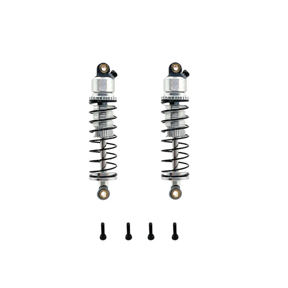 2PCS Upgraded Metal Oil Filled Front Rear Shock Absorber Dampers for Wltoys 244016  LOSI Micro-B 1/24 RC Cars Vehicles Models Spare Parts — view 2