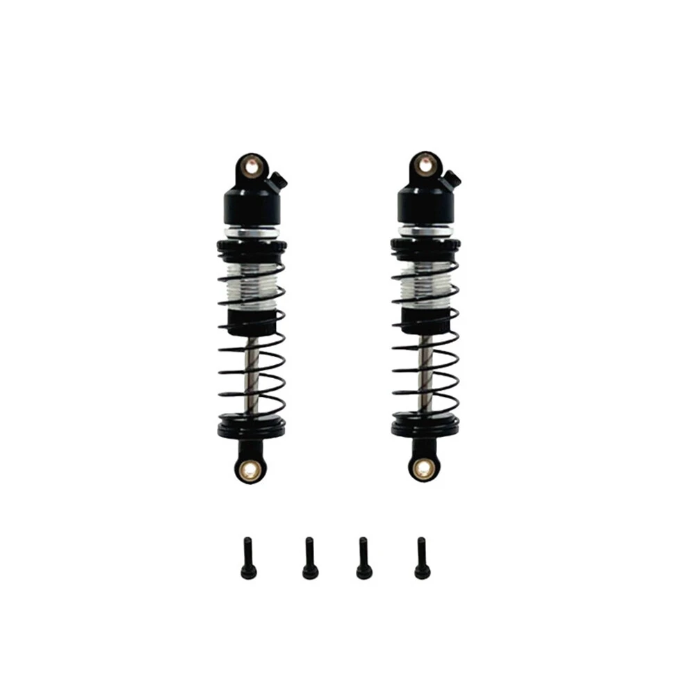 2PCS Upgraded Metal Oil Filled Front Rear Shock Absorber Dampers for Wltoys 244016  LOSI Micro-B 1/24 RC Cars Vehicles Models Spare Parts — view 4
