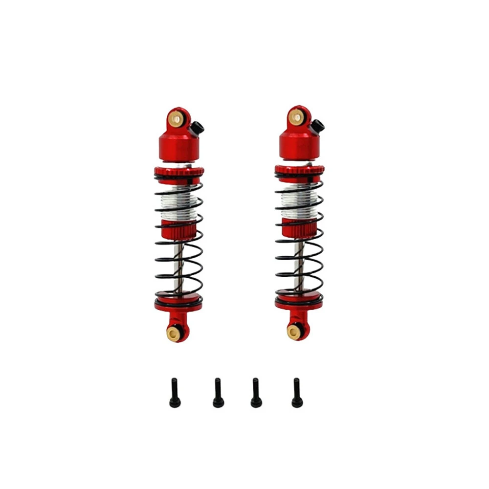 2PCS Upgraded Metal Oil Filled Front Rear Shock Absorber Dampers for Wltoys 244016  LOSI Micro-B 1/24 RC Cars Vehicles Models Spare Parts — view 6