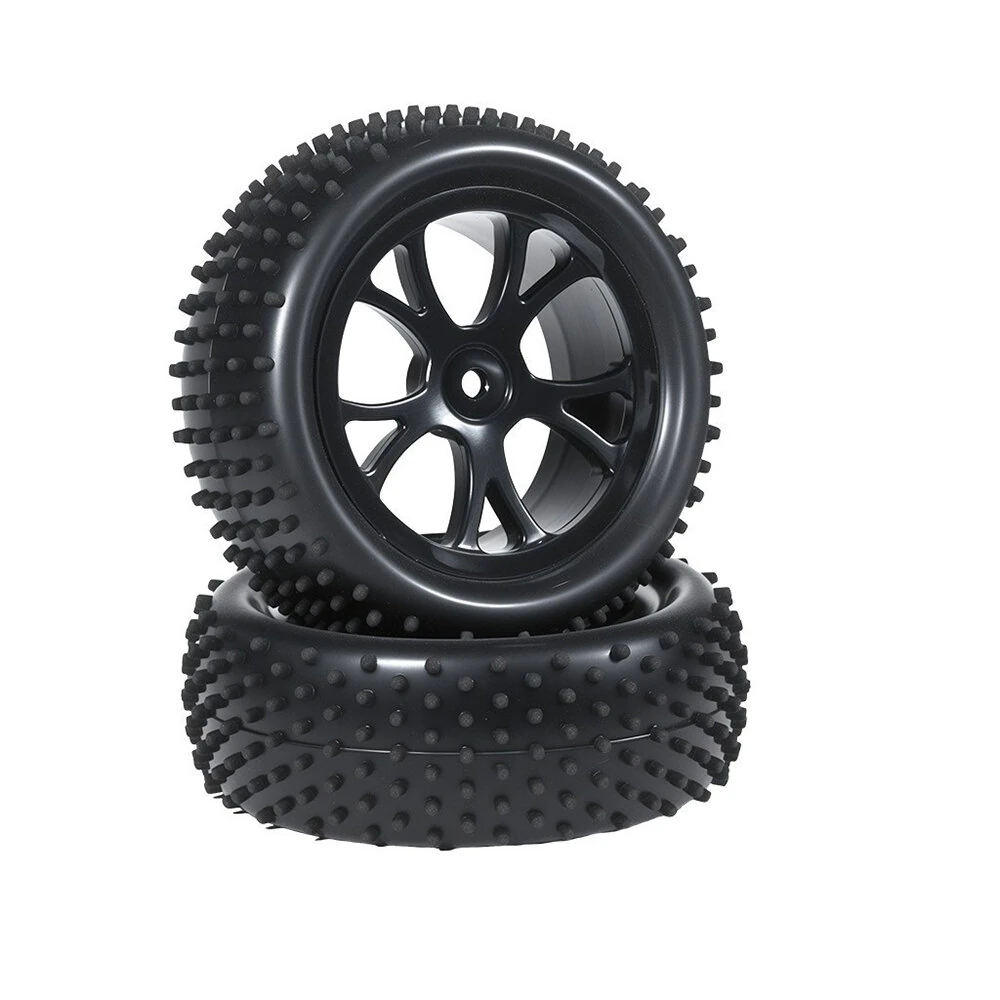 2PCS VRX Racing RH1007B RC Car Front or Rear Original Wheel Tires — view 3