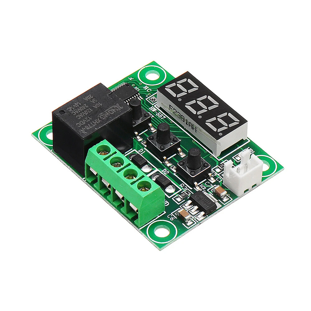 2pcs W1209 DC 12V -50 to +110 Temperature Sensor Control Switch Thermostat Therm — view 2