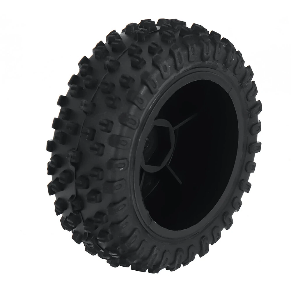 2PCS Wltoys 124010 1/12 RC Car Parts Front/Rear Tires Wheels Rims Vehicles Models Spare Accessories 2811/2812/2844/2845 — view 6
