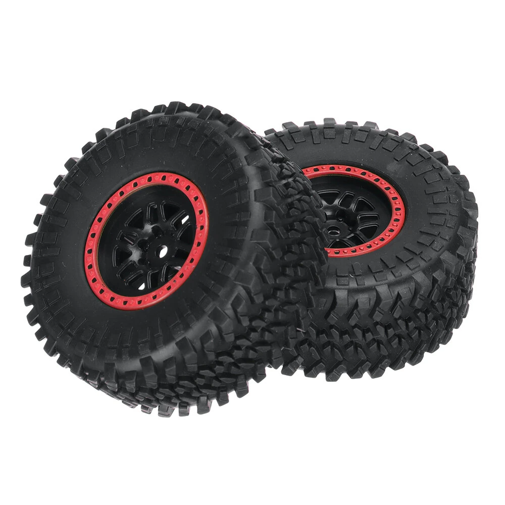 2PCS ZLL SG201 SG202 PRO/MAX 1/20 RC Car Parts Tires Wheels Rims Vehicles Models Spare Replacement XDKJ-030-1 — image 1