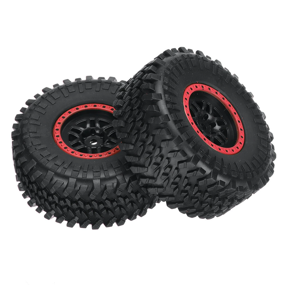 2PCS ZLL SG201 SG202 PRO/MAX 1/20 RC Car Parts Tires Wheels Rims Vehicles Models Spare Replacement XDKJ-030-1 — view 3