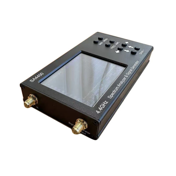 3.2-Inch Touch Screen Spectrum Analyzer 4.4G Signal Generator 45-4400 MHz Wide Frequency Range  High Accuracy 600 MHz/s Fast Sweep Speed — view 3