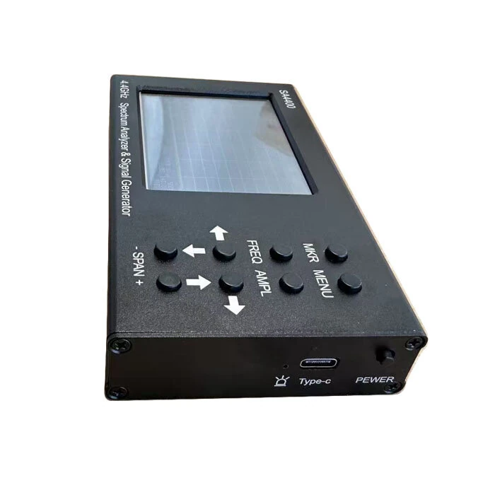 3.2-Inch Touch Screen Spectrum Analyzer 4.4G Signal Generator 45-4400 MHz Wide Frequency Range  High Accuracy 600 MHz/s Fast Sweep Speed — view 4