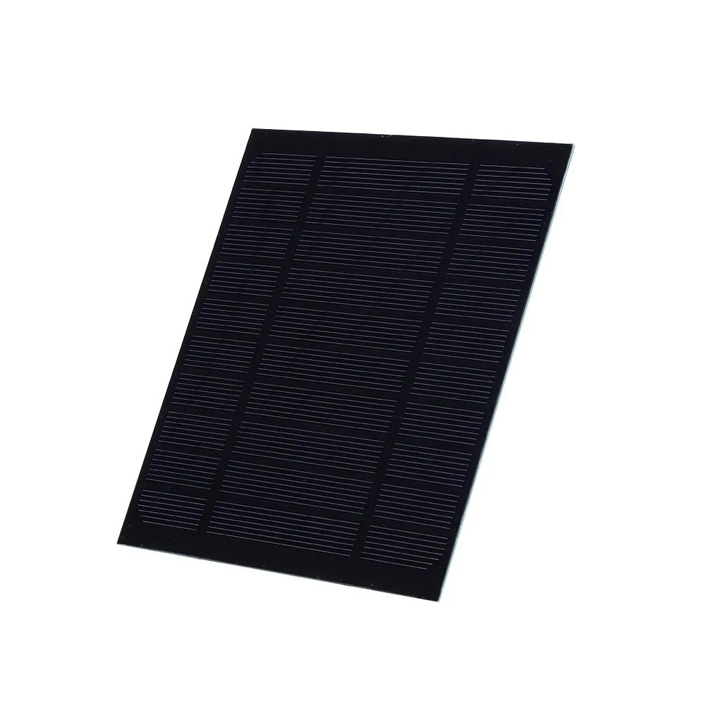 3.5W 5V Solar Panel Charger Micro USB 150x130mm Monocrystalline 22% High Conversion Efficiency Portable Solar Charger for Fans Lights Cameras — view 5