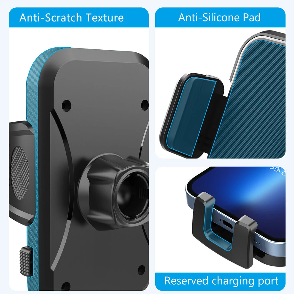 3-7 Inch Screen Car Dashboard Mobile Phone Navigation Holder Car Mobile Phone Holder with Retractable Suction Cup — view 7