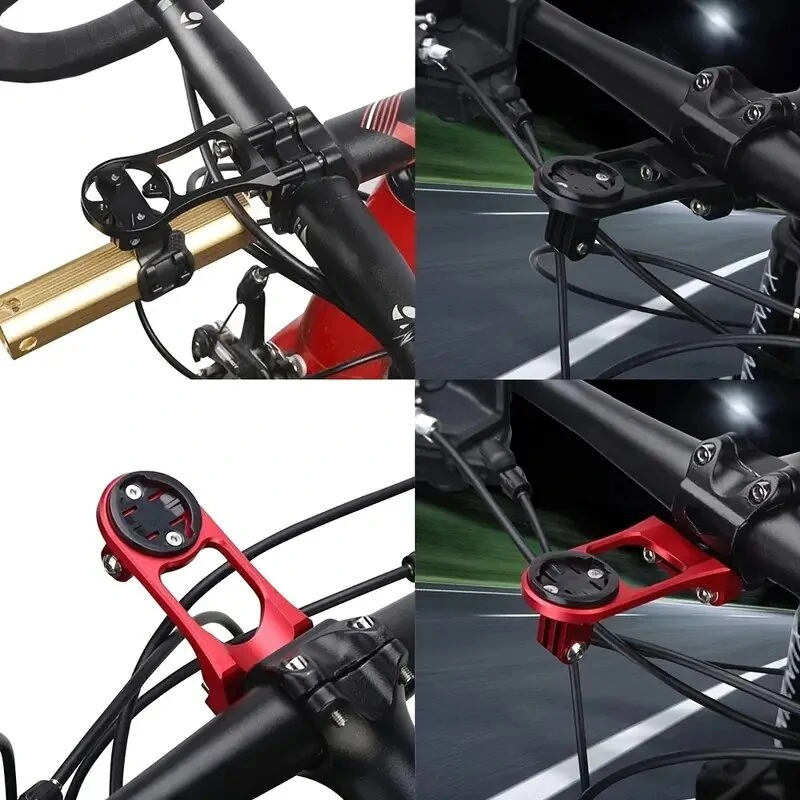 3 In 1 Bike Holder Aluminum Alloy Code Table Flashlight Seat Odometer Extension Bicycle equipment — view 3