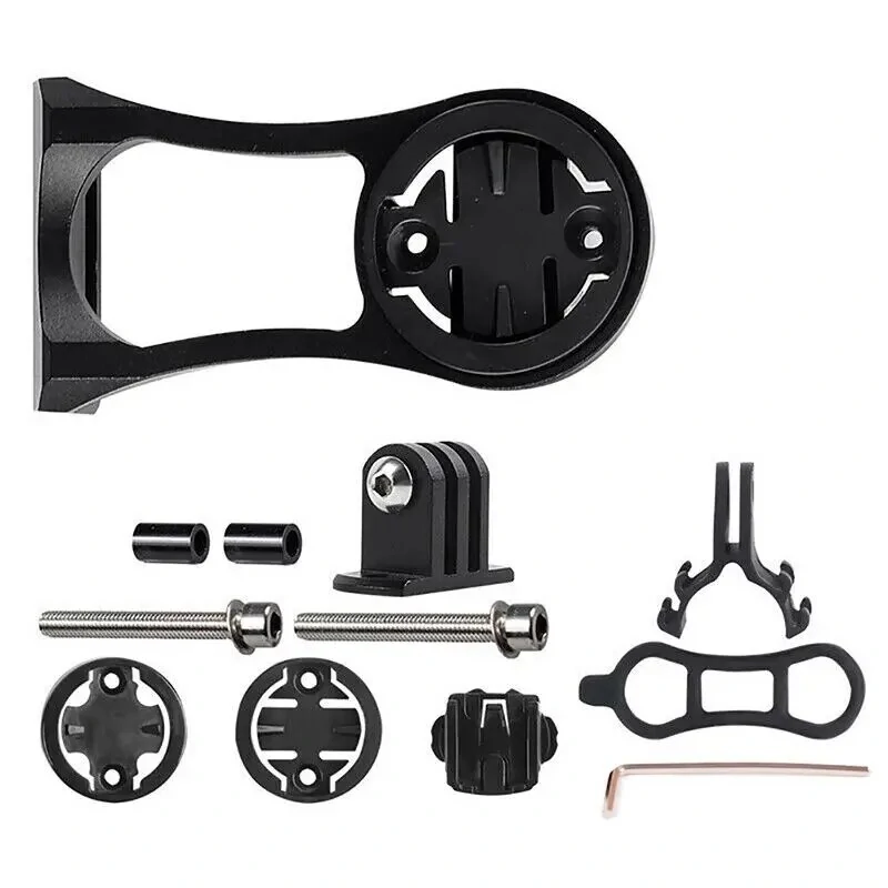 3 In 1 Bike Holder Aluminum Alloy Code Table Flashlight Seat Odometer Extension Bicycle equipment — view 5