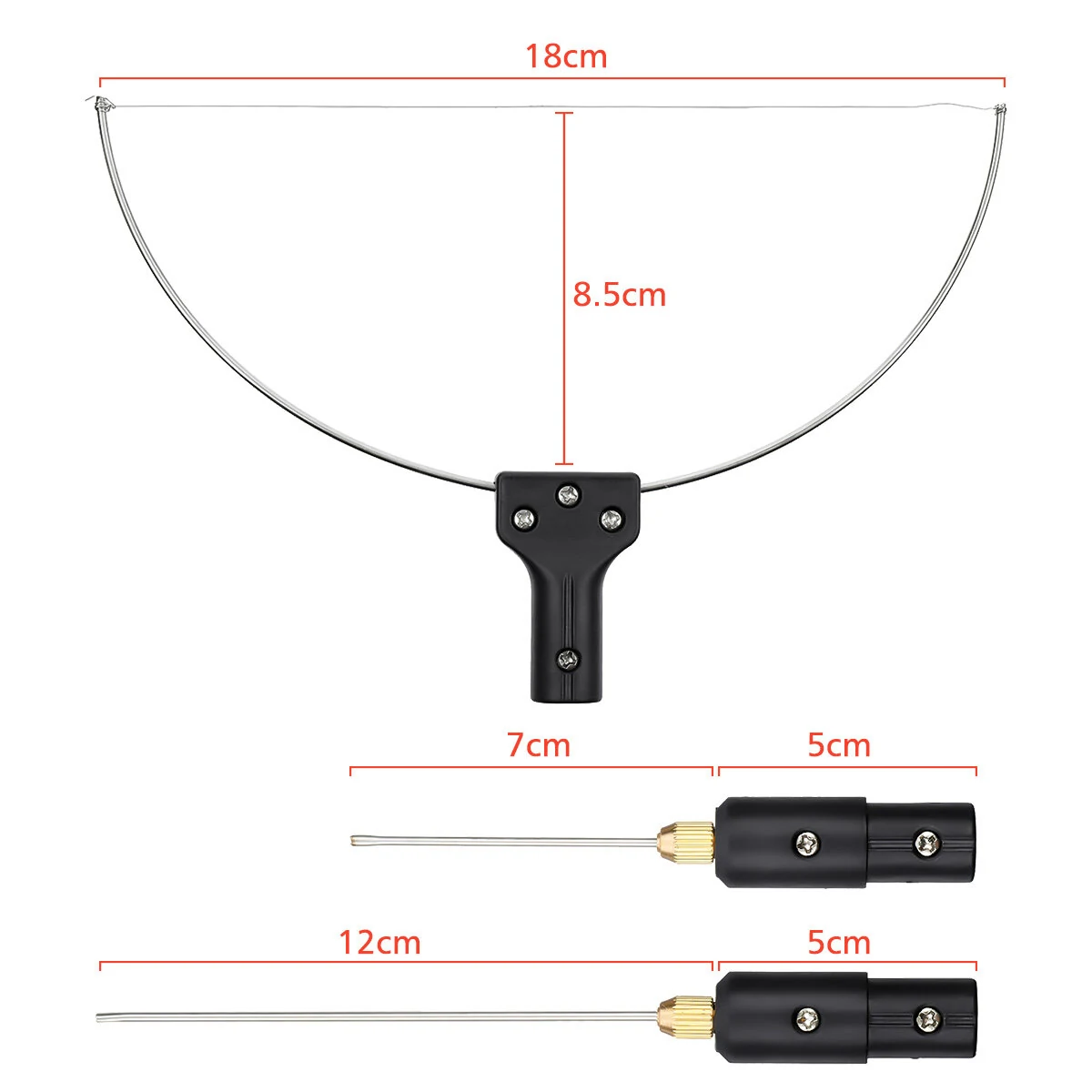 3-in-1 Foam Cutter Cutter with Indicator Light Electric Cutting Machine Pen Tools Kit GOCHANGE Foam Cutter Styrofoam Cutter with 3 Interchangeable Pins — view 10
