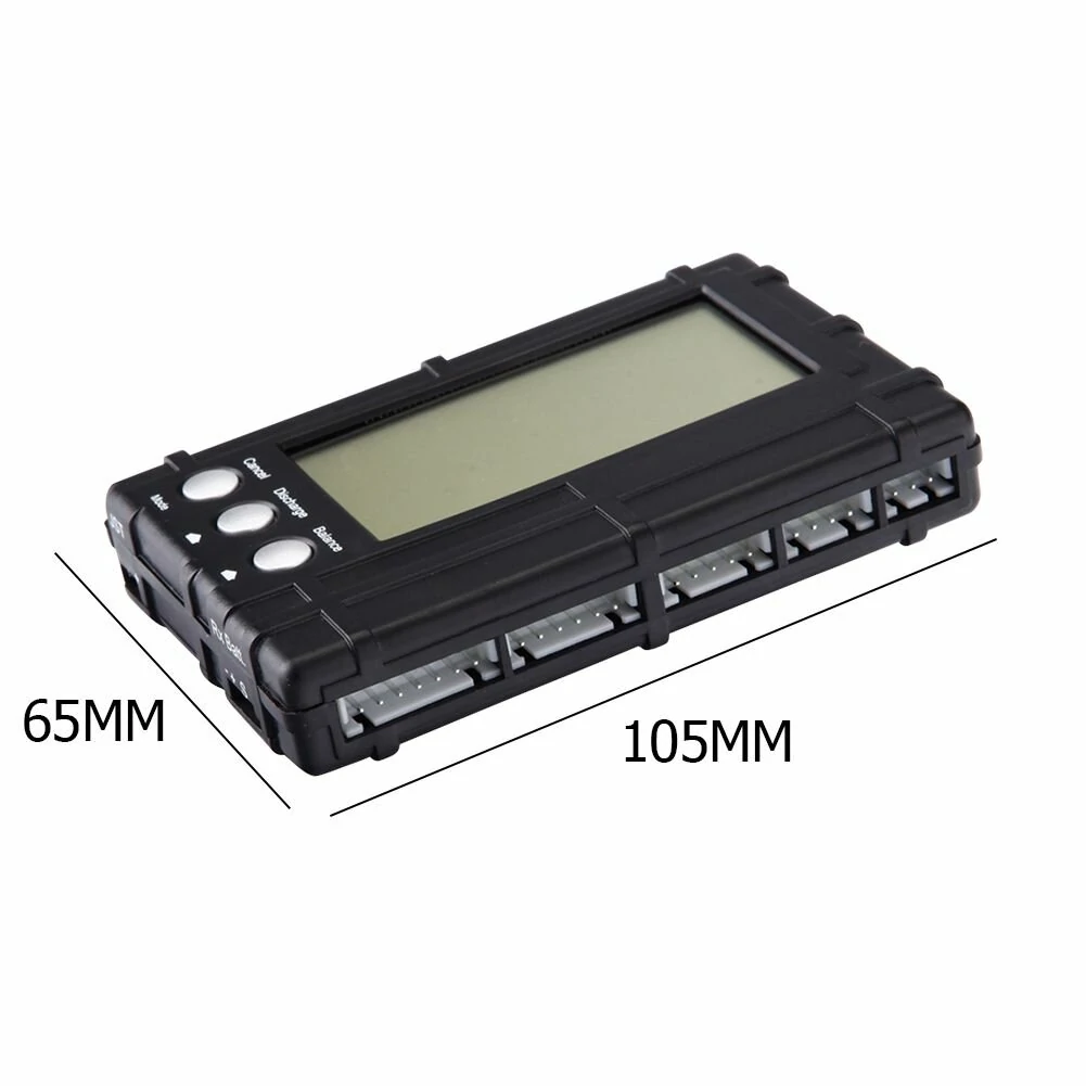 3 in 1 LCD RC Battery Discharger Balancer Meter Tester for 2-6S Lipo Li-Fe Battery Battery Voltage Meter Li-Polymer/Li-Fe 2-6 Cell — view 7