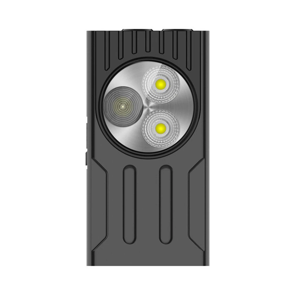 3*LED Powerful EDC Flashlight Portable Mini Clip-on Light USB Rechargeable Pocket-Sized With Clip Design Magnetic Multiple Lighting Modes For Outdoor Hiking — image 1
