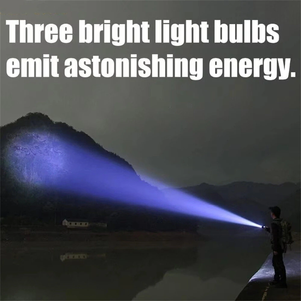3*LED Powerful EDC Flashlight Portable Mini Clip-on Light USB Rechargeable Pocket-Sized With Clip Design Magnetic Multiple Lighting Modes For Outdoor Hiking — view 8
