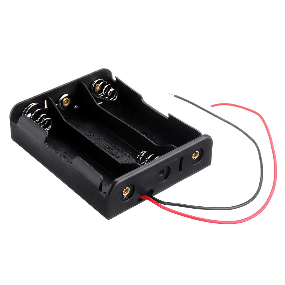 3 Slots 18650 Battery Holder Plastic Case Storage Box for 3*3.7V 18650 Lithium B — Pricio