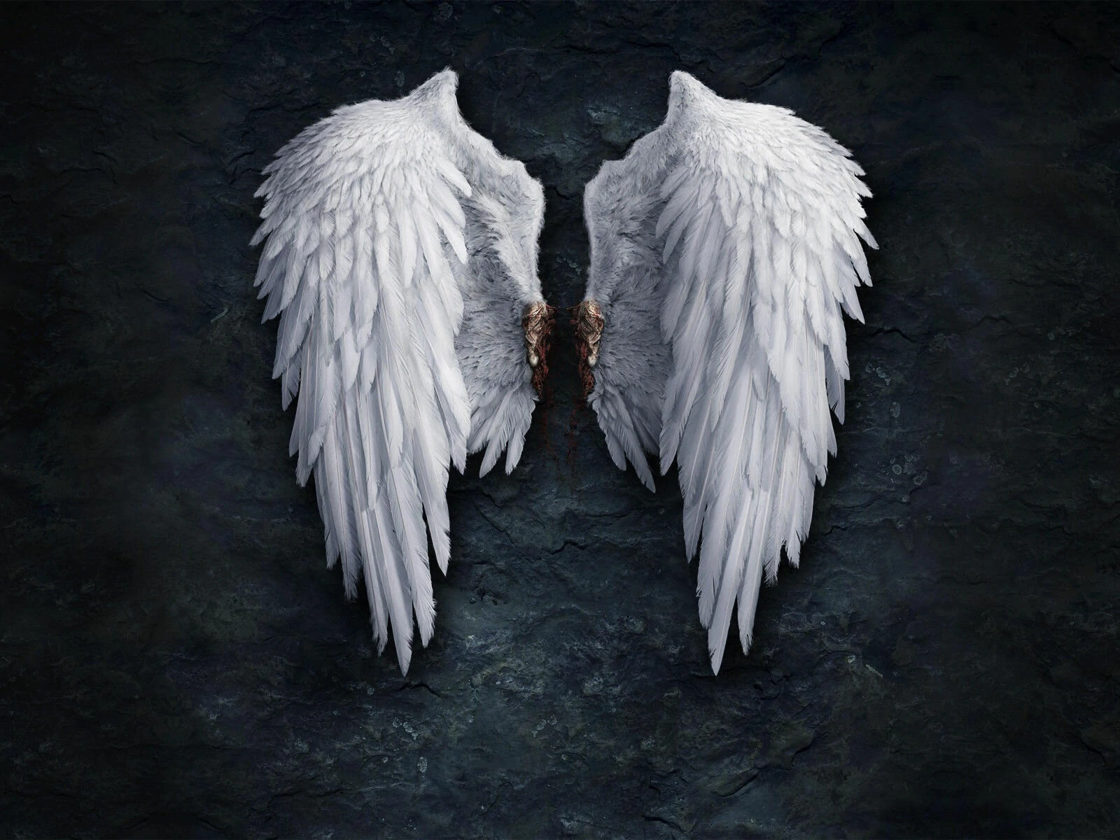 30*40 cm Angel's Wings Wall Hanging Painting Living Room Background Home Living Bedroom Decoration Drawing — view 4