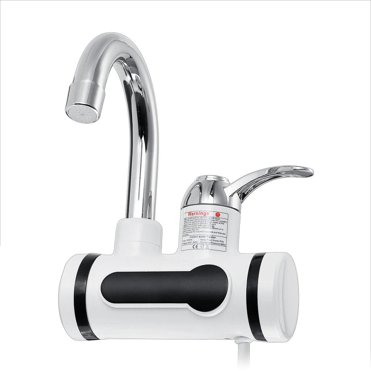 3000W 2 IN 1 Instant Electric Water Heater Faucet Fast Heating LED Display 220V — image 1